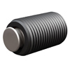 Thrust Screw - Threaded - Flat Cone Steel